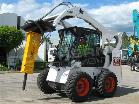 skid steer rockbreaker|bobcat hydraulic breaker.